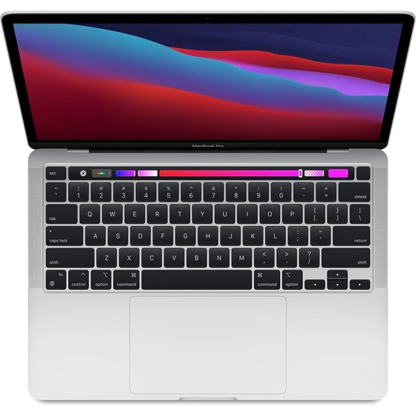 MacBook Pro 13,3" / M1 / 8GB / 256GB / strieborný